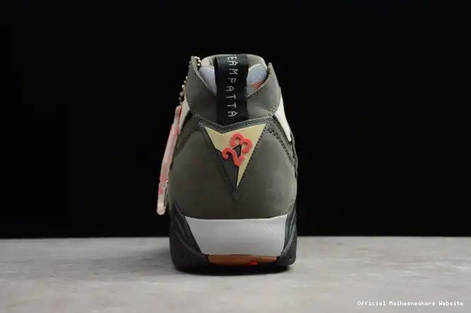 Official Maikesneakers x Air Patta Jordan 7 AT3375-100 Icicle 0503
